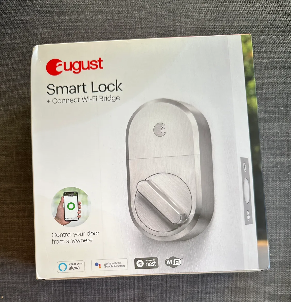 August Smart Lock with Connect Wi-Fi Bridge thumbnail
