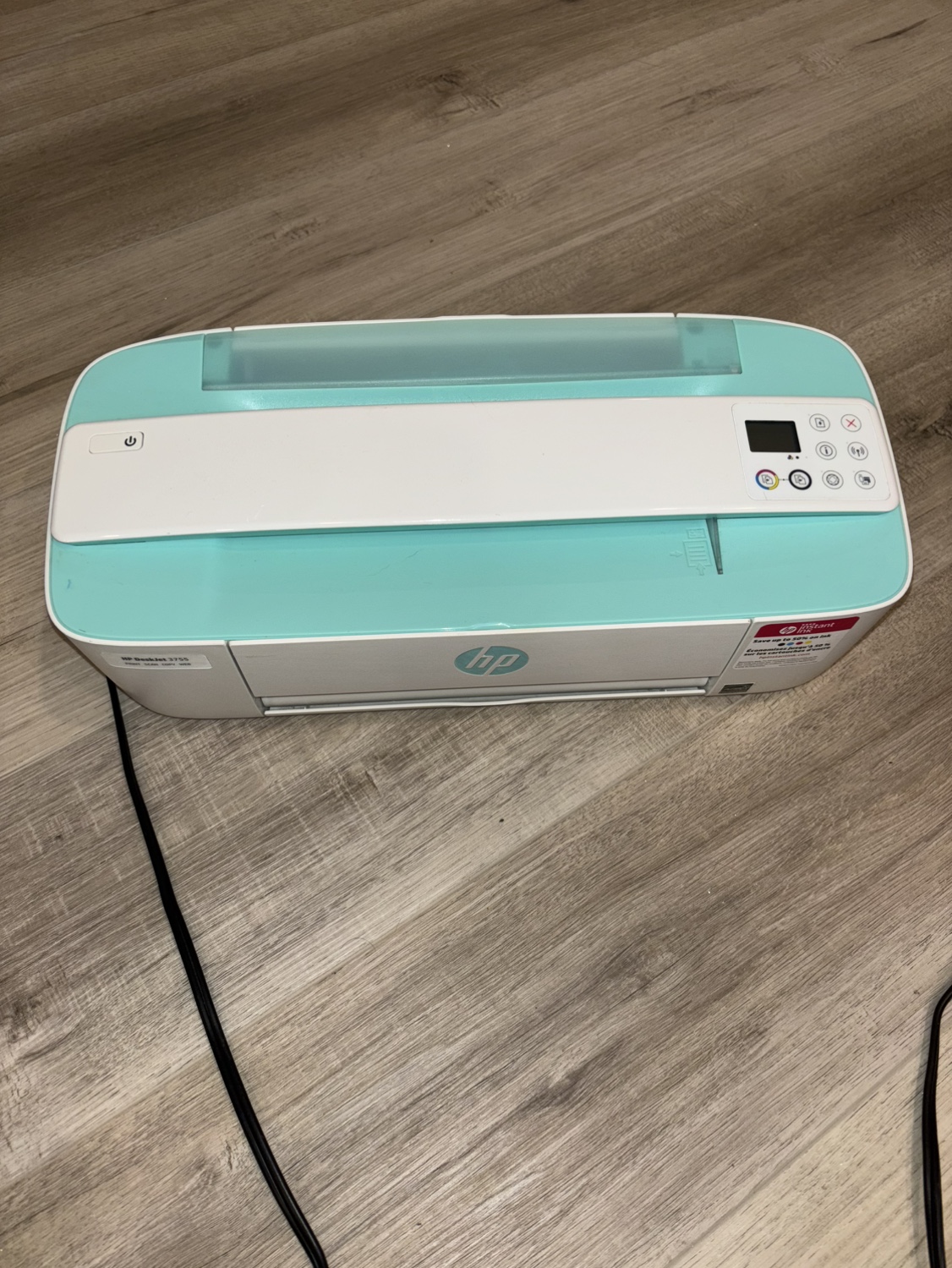 HP DeskJet 3755 All-in-One Printer - photo 3