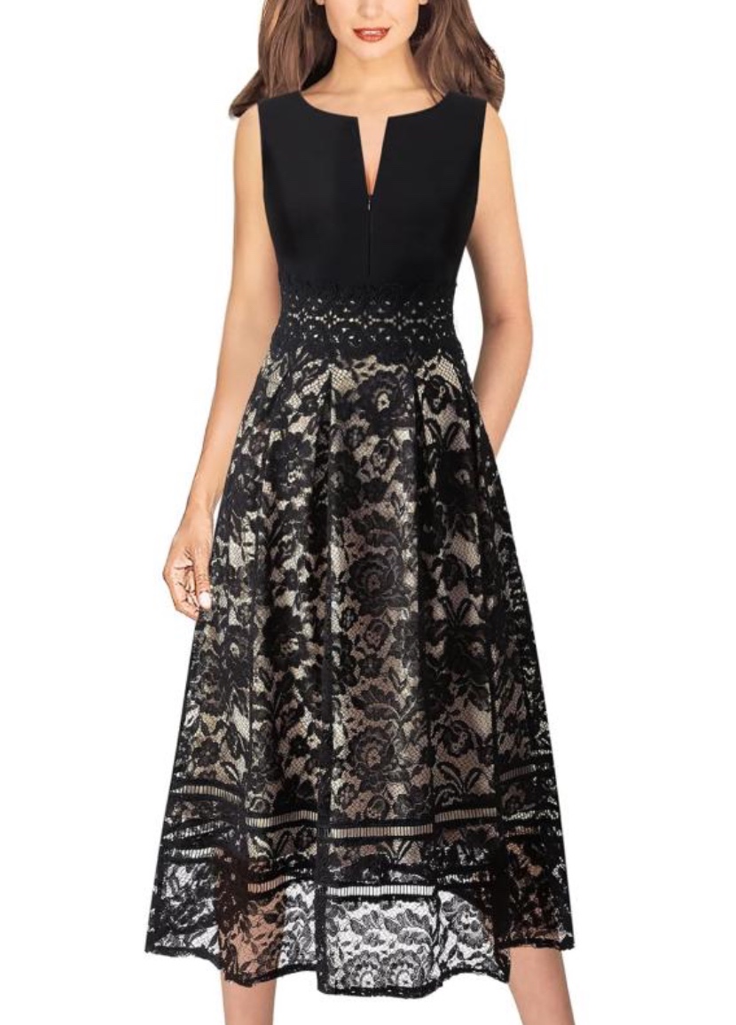 VFSHOW Elegant Slim Party Cocktail A-Line Dress
