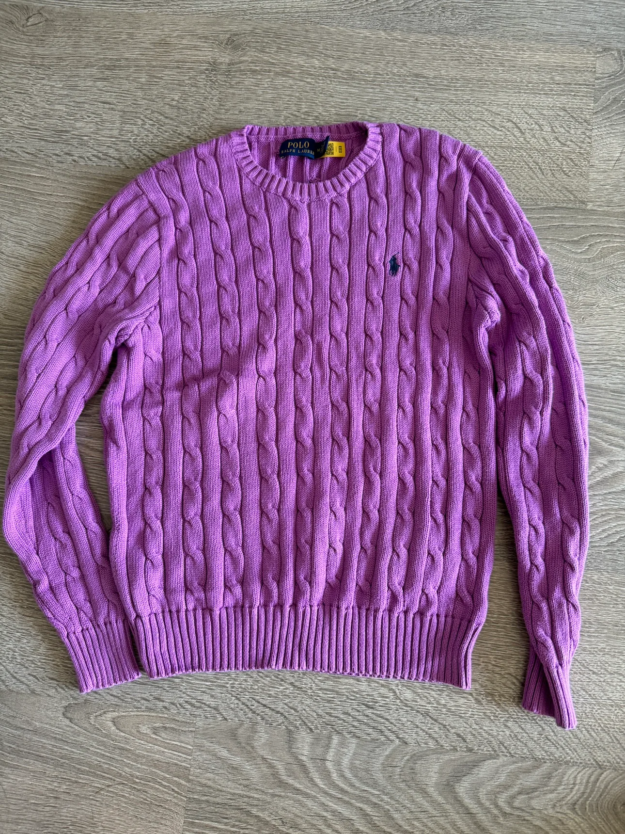 Polo Ralph Lauren Cable Knit Sweater - Women’s Medium thumbnail