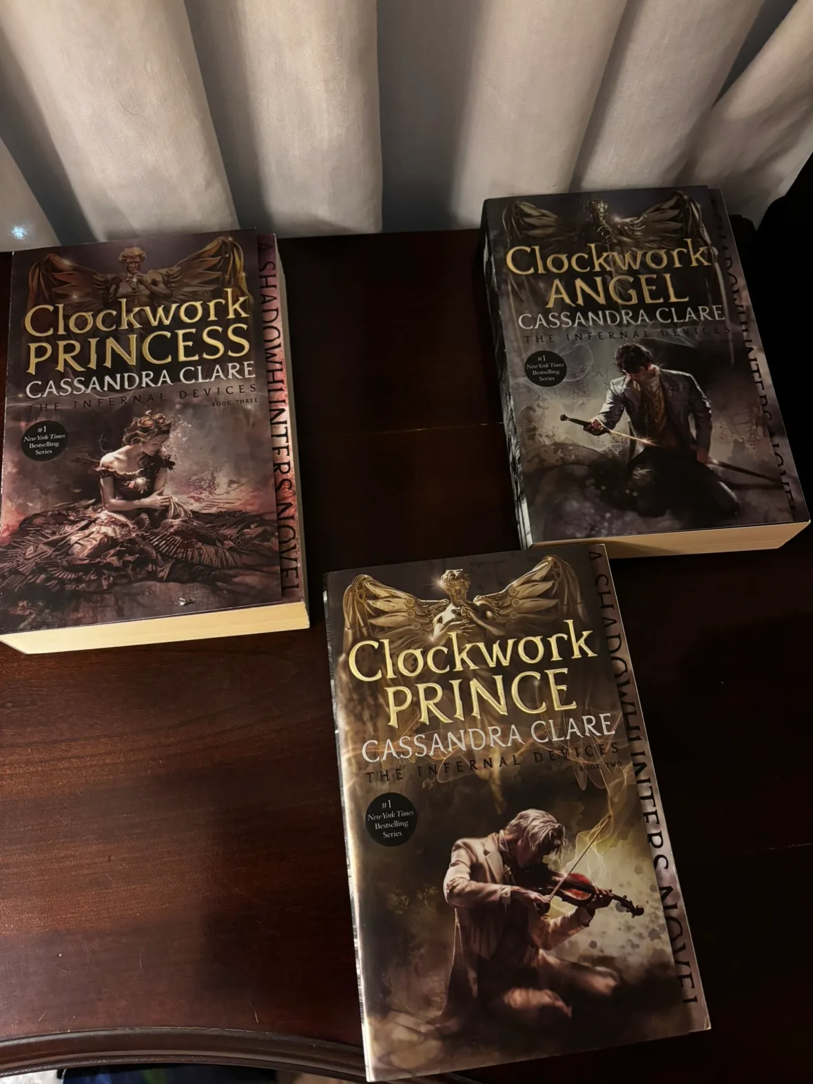 Paperback Eternal Devices trilogy by Cassandra Clare. thumbnail