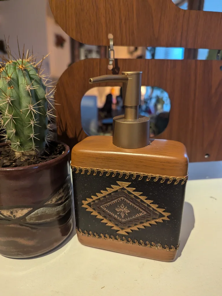 Southwest Decor Soap Dispenser  #Freecycle thumbnail