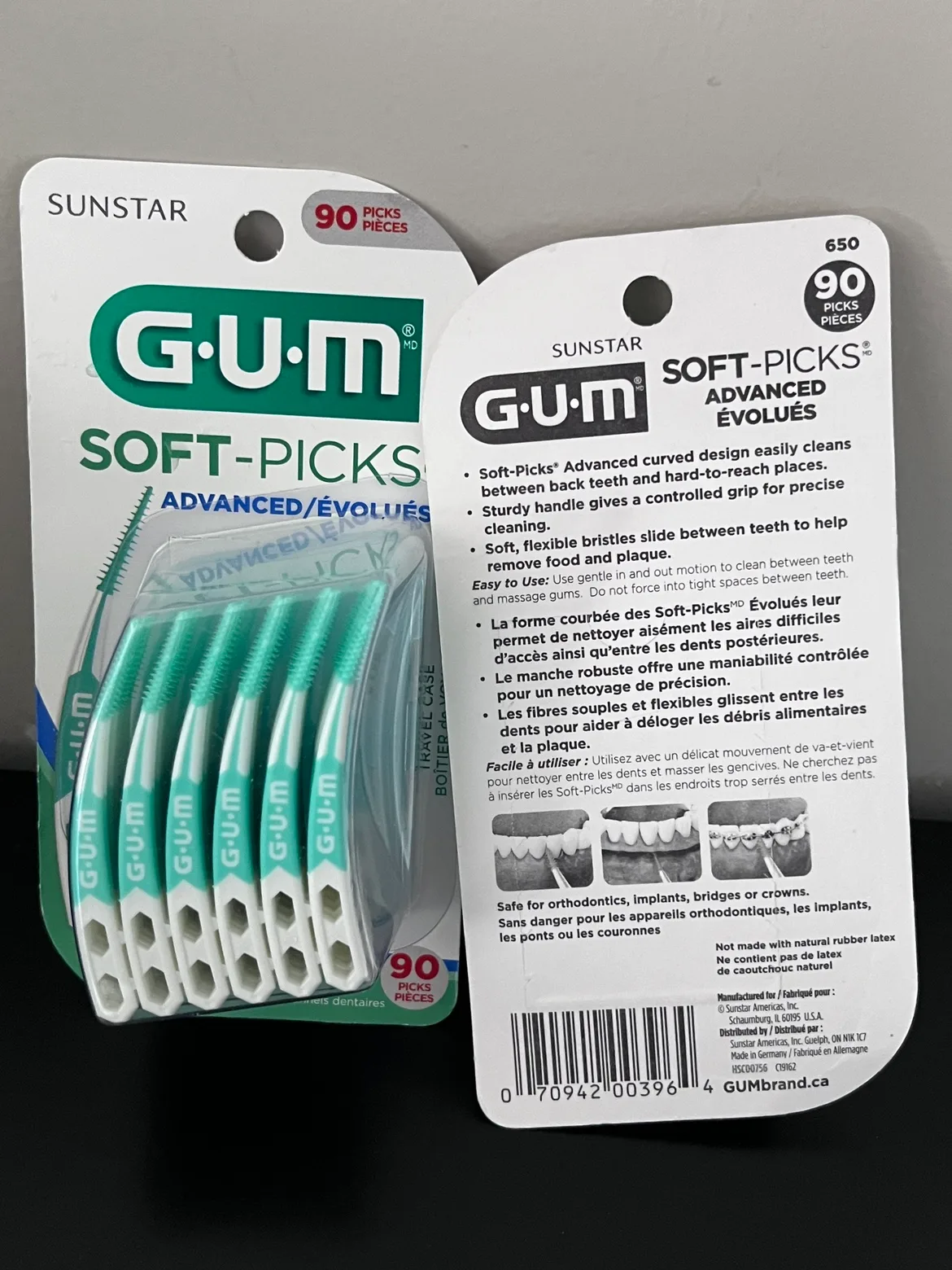 GUM Soft-Picks Advanced/Évolues - 90 Count image indicator(2)