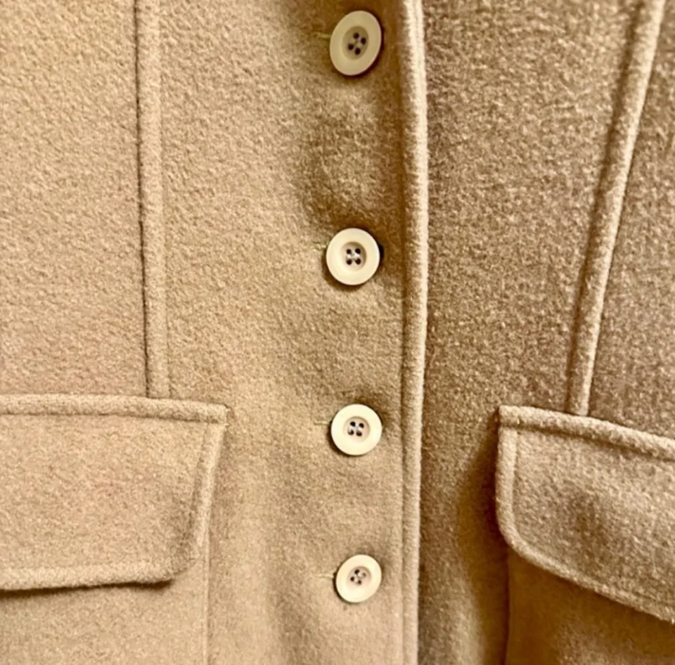 Vintage Camel Peacoat Size Medium image indicator(3)