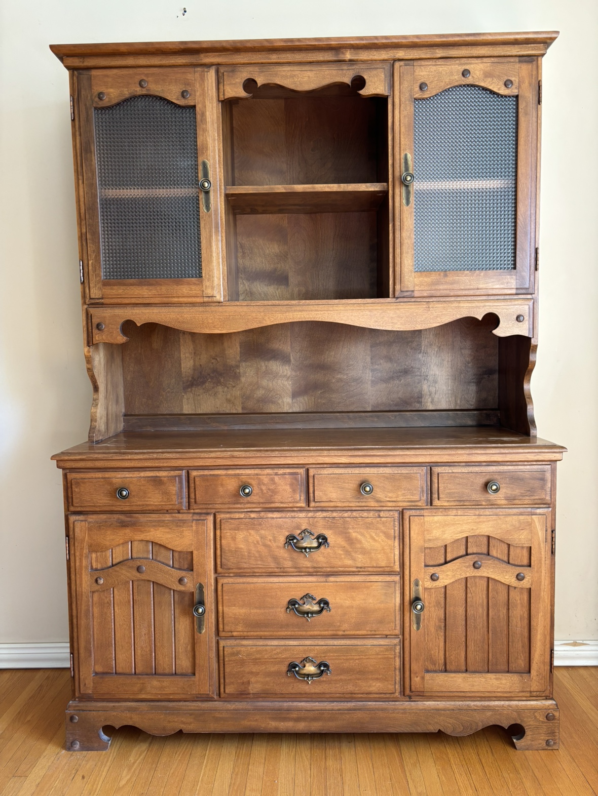 Wooden Hutch Buffet