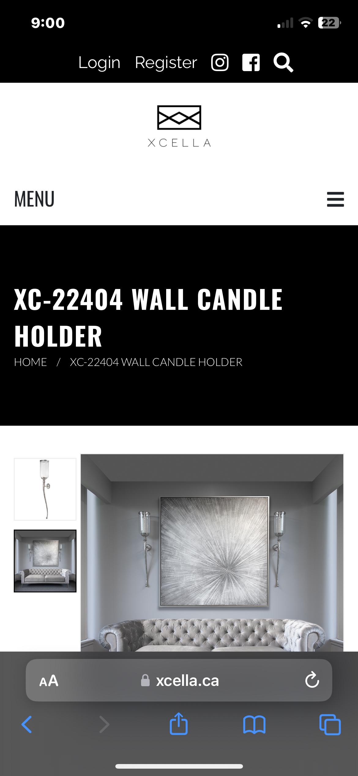 Wall Candle Holder / Sconces - photo 4