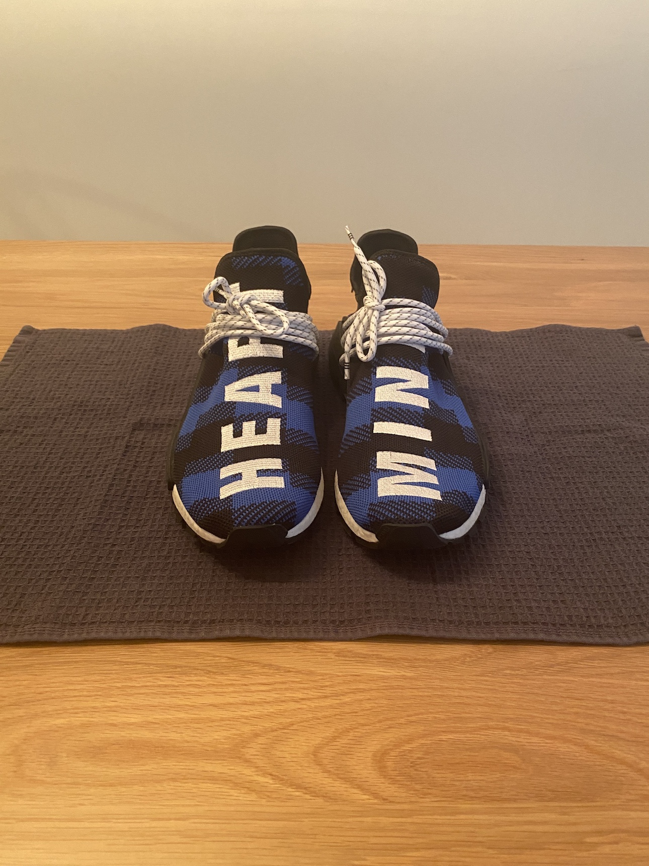 adidas NMD hu plaid size 11.5 used (no box) Worn under 10 times