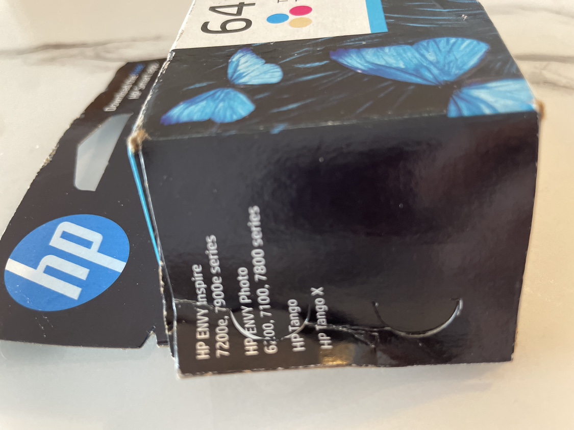 HP 64 Tri-color Ink Cartridge - photo 3