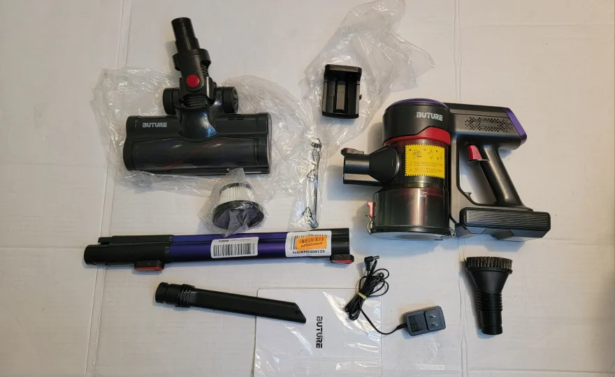 Buture Cordless Vacuum Lightweight Stick Cleaner Touch JR400 image indicator(5)