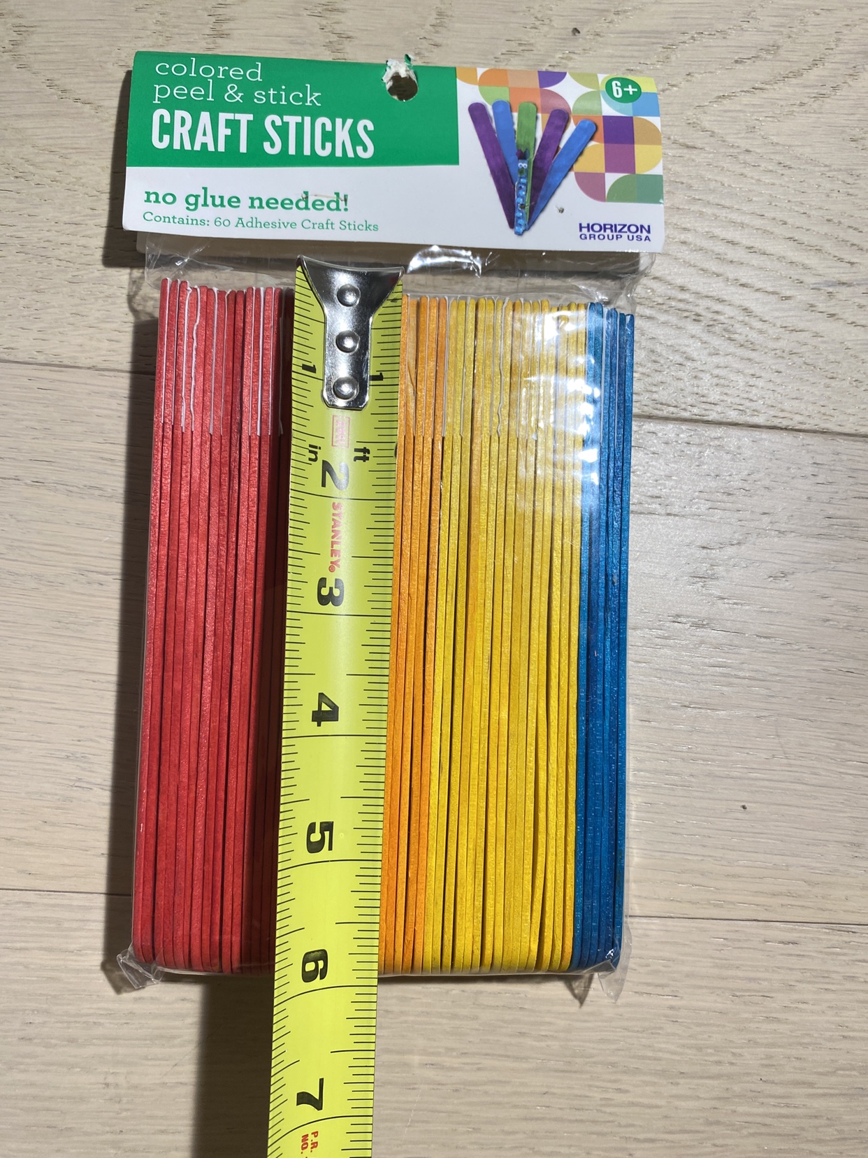 Colored craft sticks - photo 2