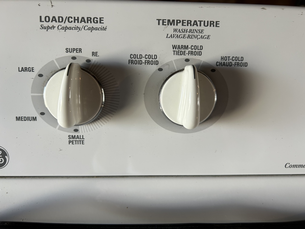 GE Top Load Washing Machine - photo 5