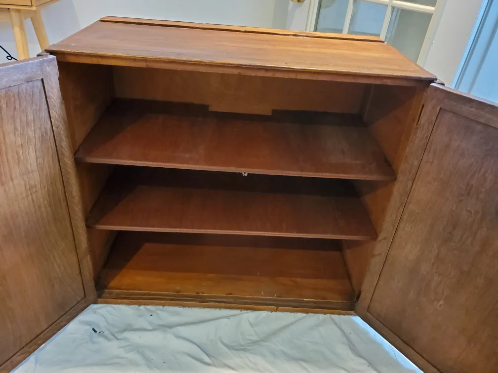 Antique Wooden Cabinet/TV Stand image indicator(2)