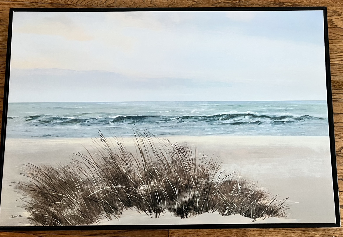 Seascape Painting-like framed print