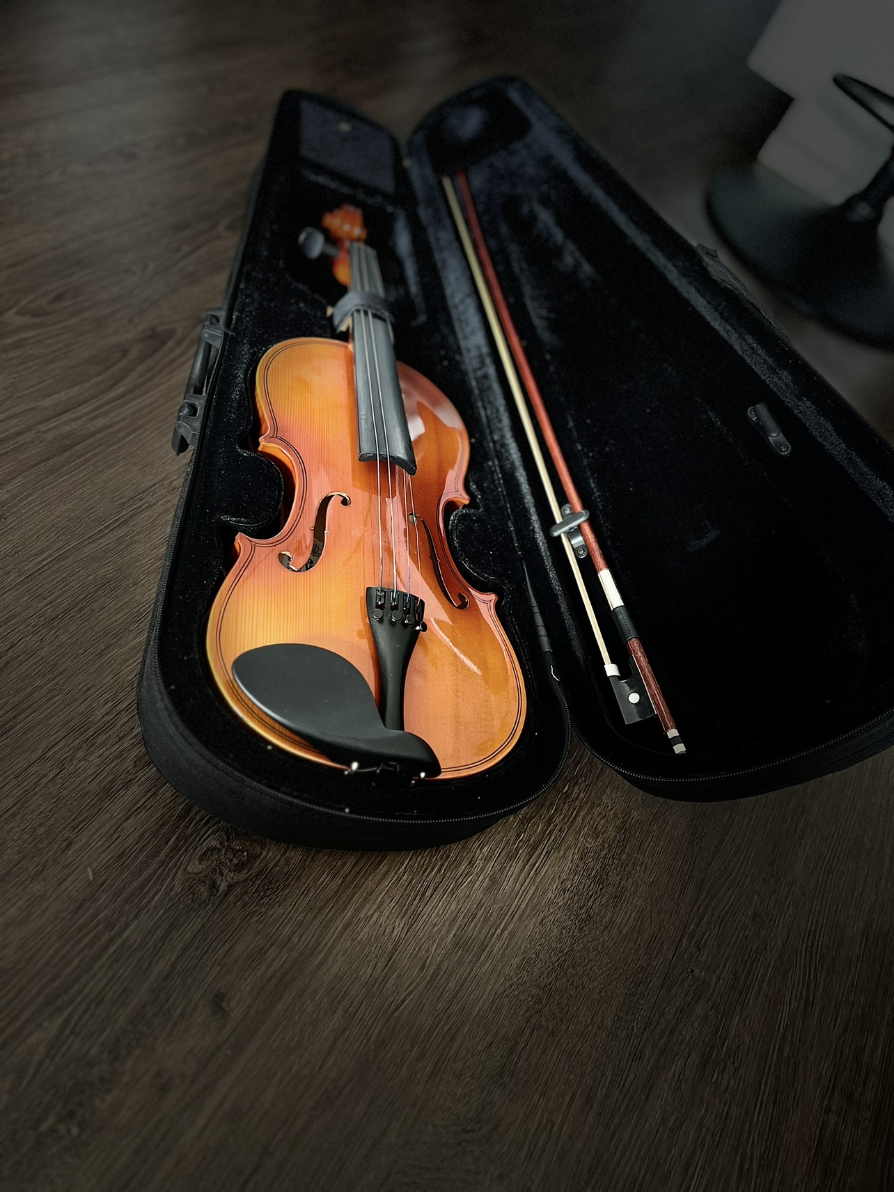 Violin with Case and Bow - photo 3