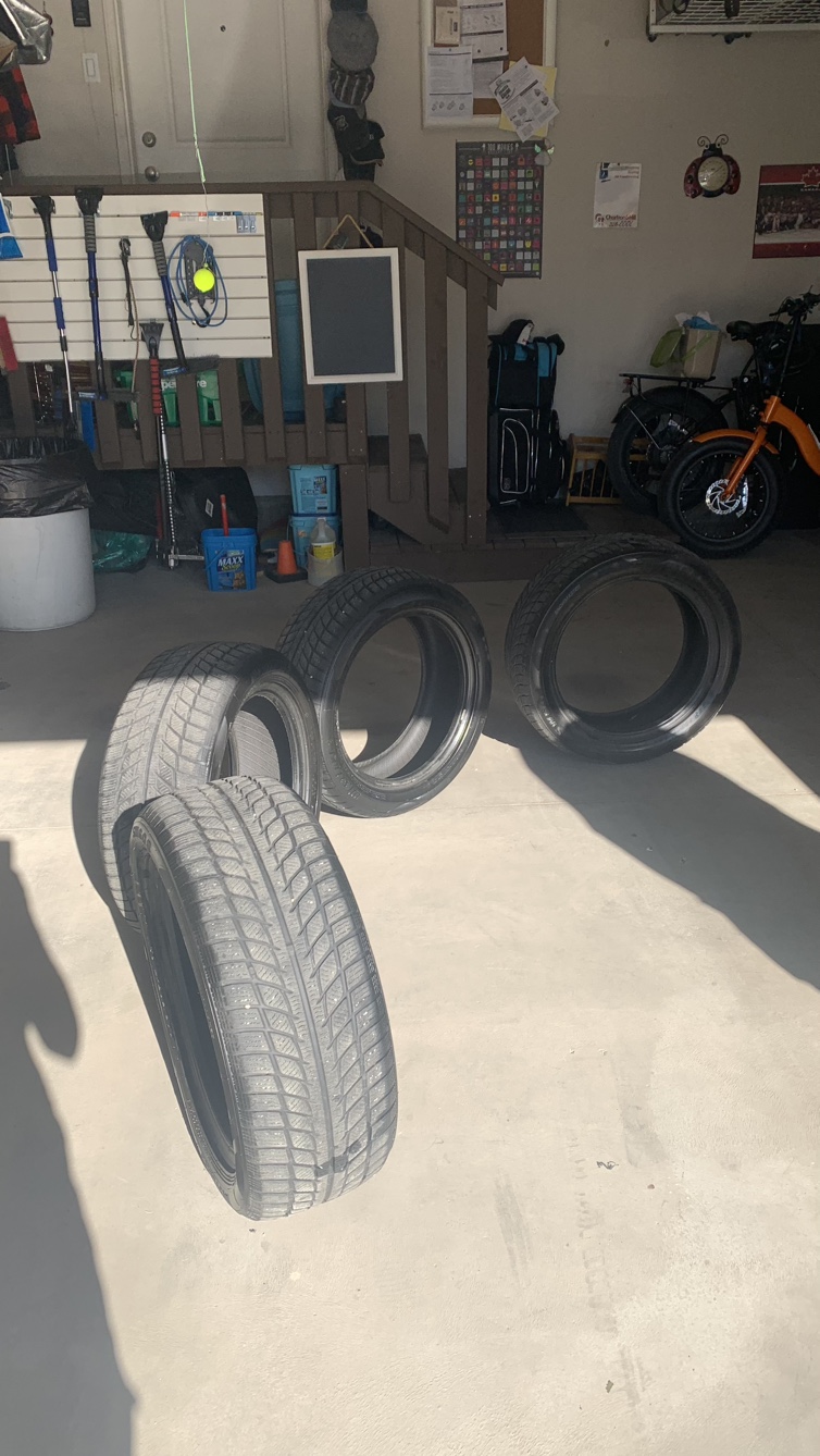 Set of 4 Winter Tires 225/50R17