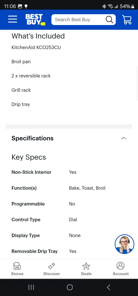 KitchenAid Compact Oven - New in box image indicator(8)
