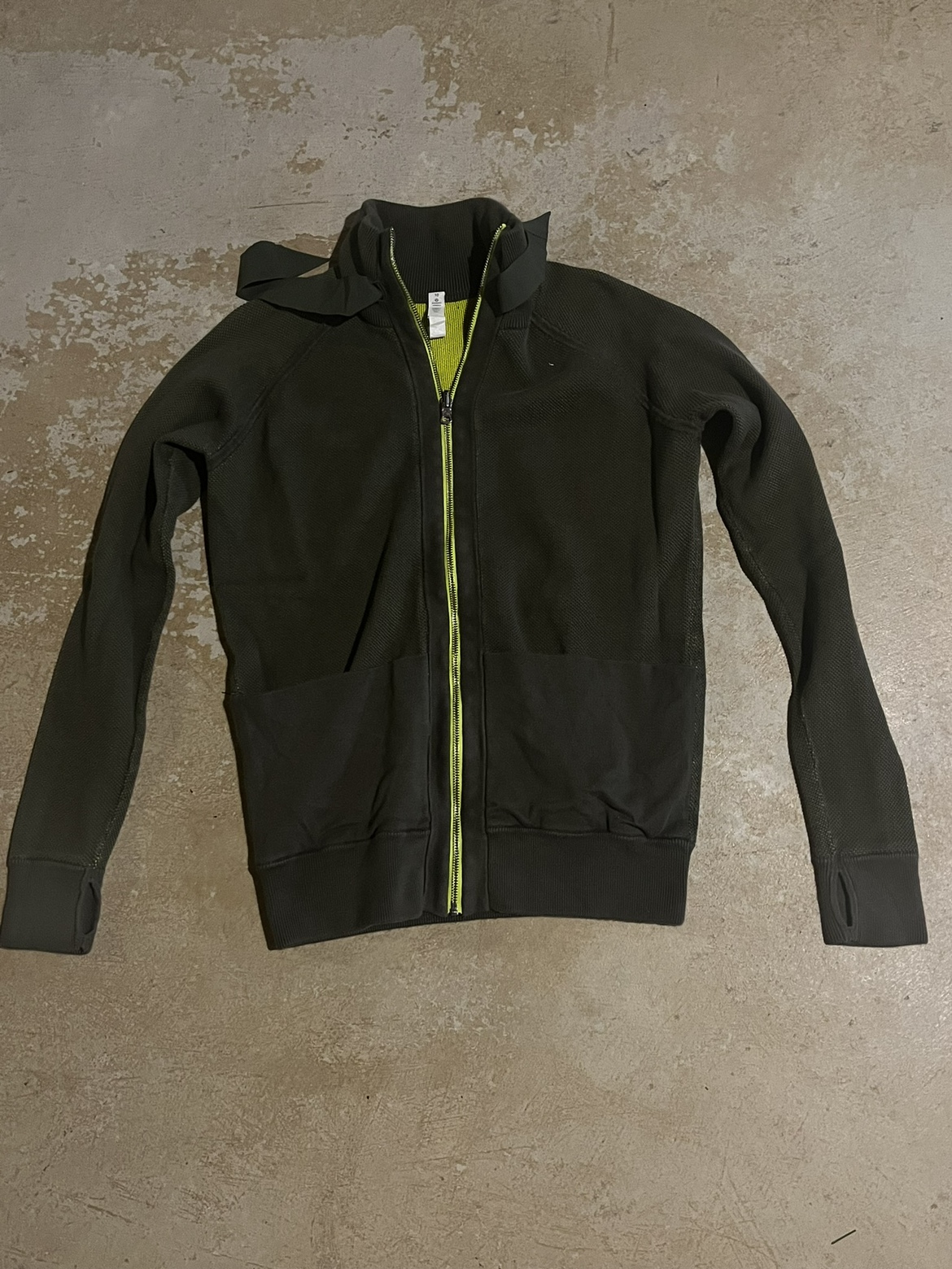 Lululemon Green Zip Up Jacket