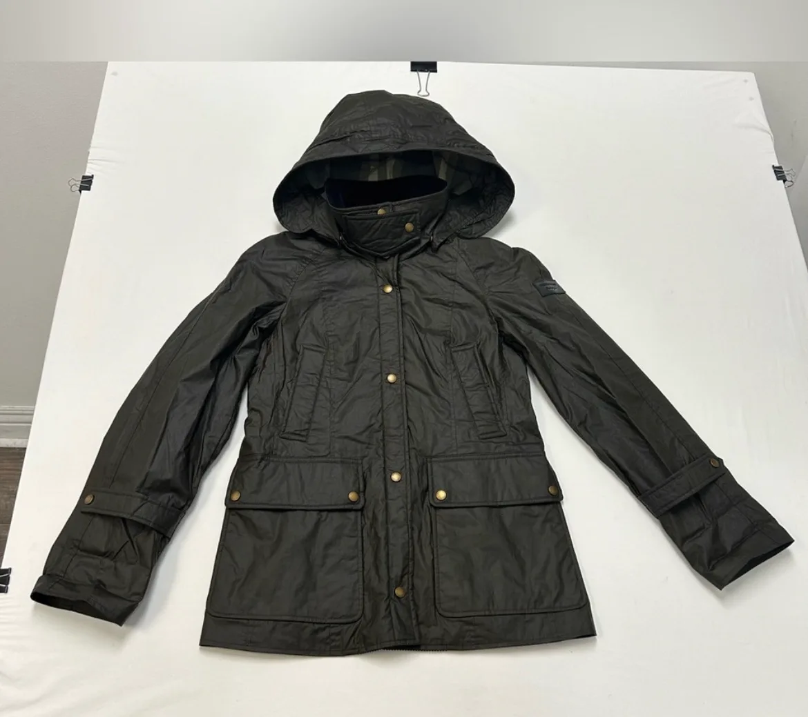 Burberry London Women's Olive Green Jacket thumbnail