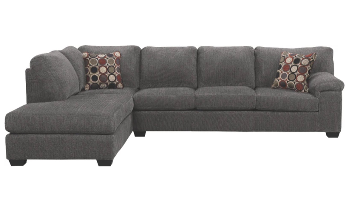 Morty 2-Piece Chenille Sectional from the Brick - photo 2