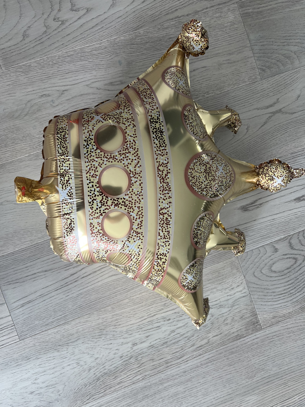 🧡Gold Crown Balloon - photo 2