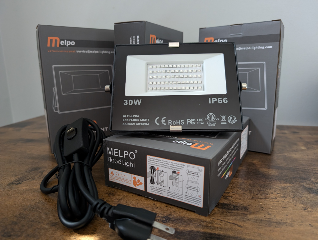 30W LED Flood Light x 4 - photo 2