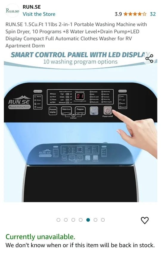 MOVING SALE - Portible Washing Machine image indicator(9)