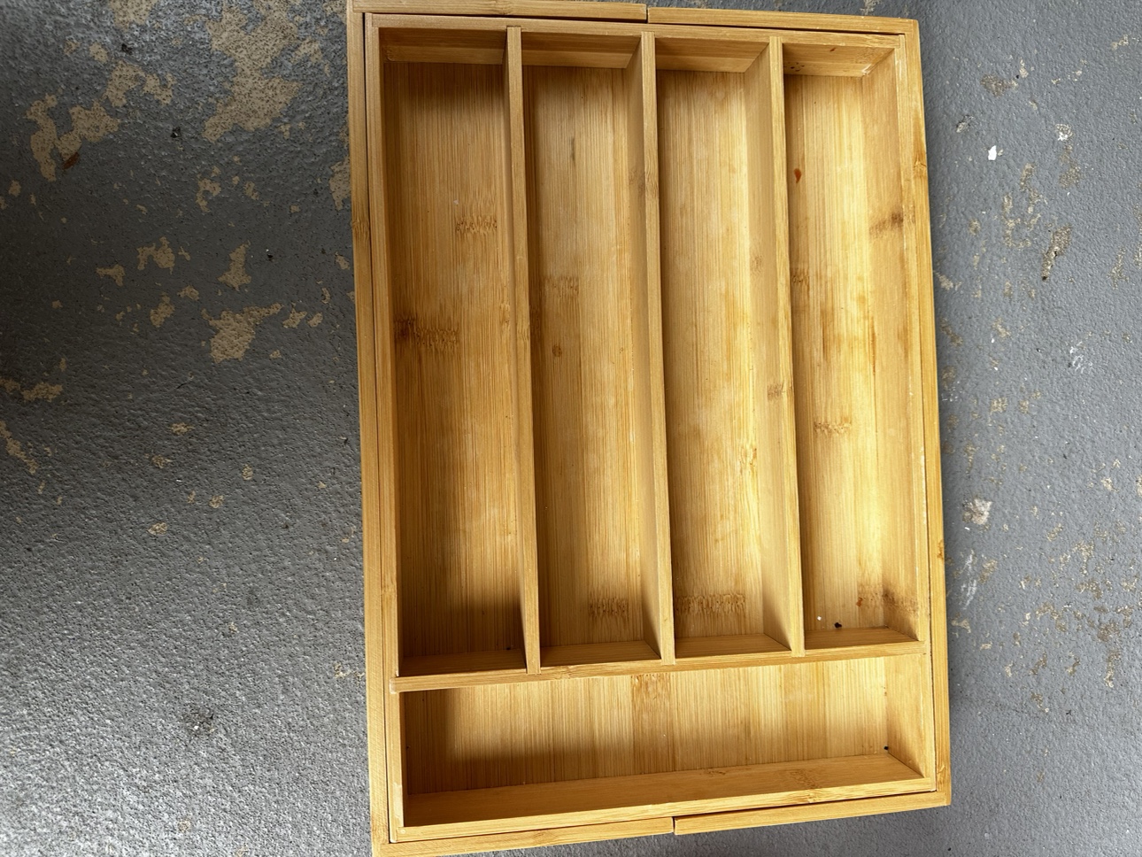 Bamboo Cutlery Organizer #freecycle - photo 2
