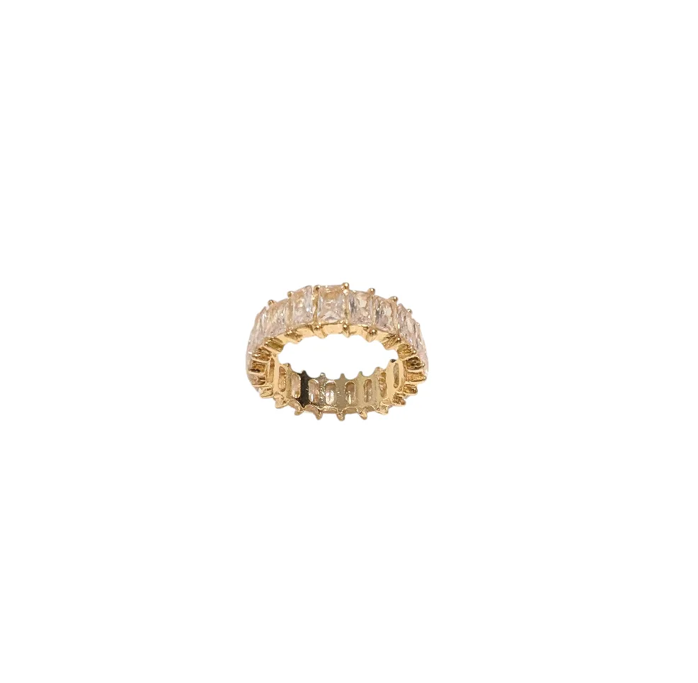 Gold and Crystal Ring thumbnail