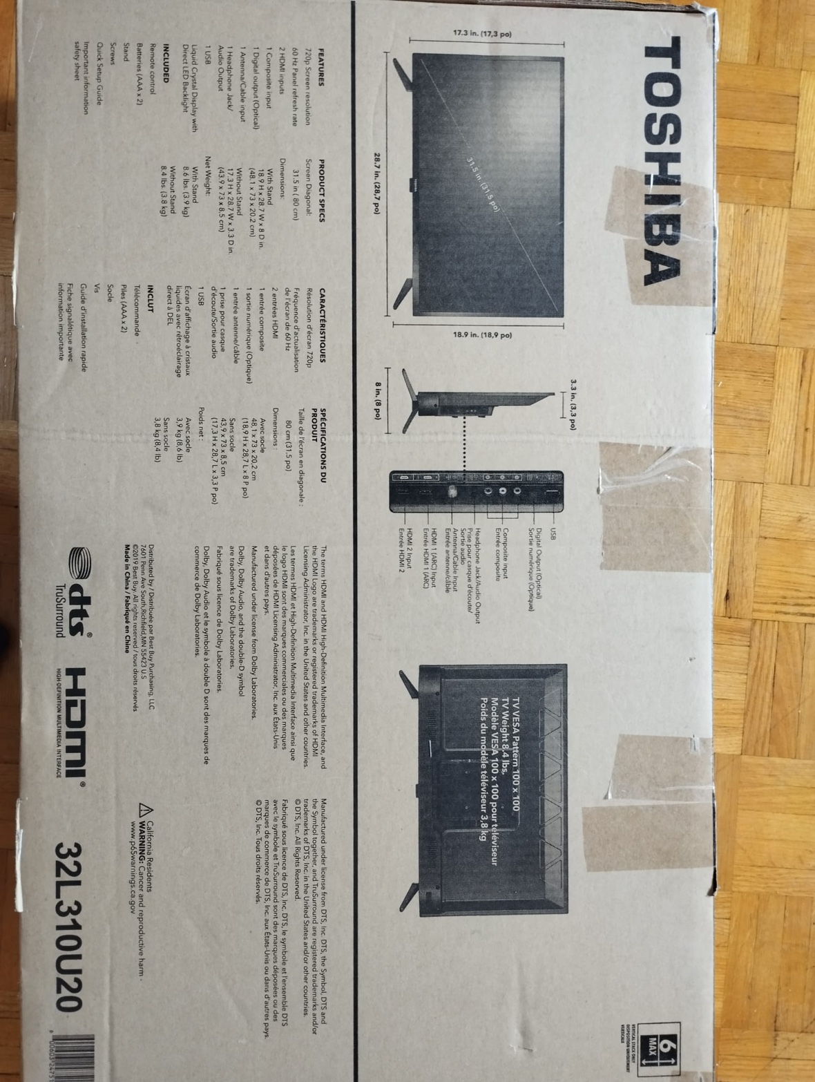Toshiba 32" TV - photo 5
