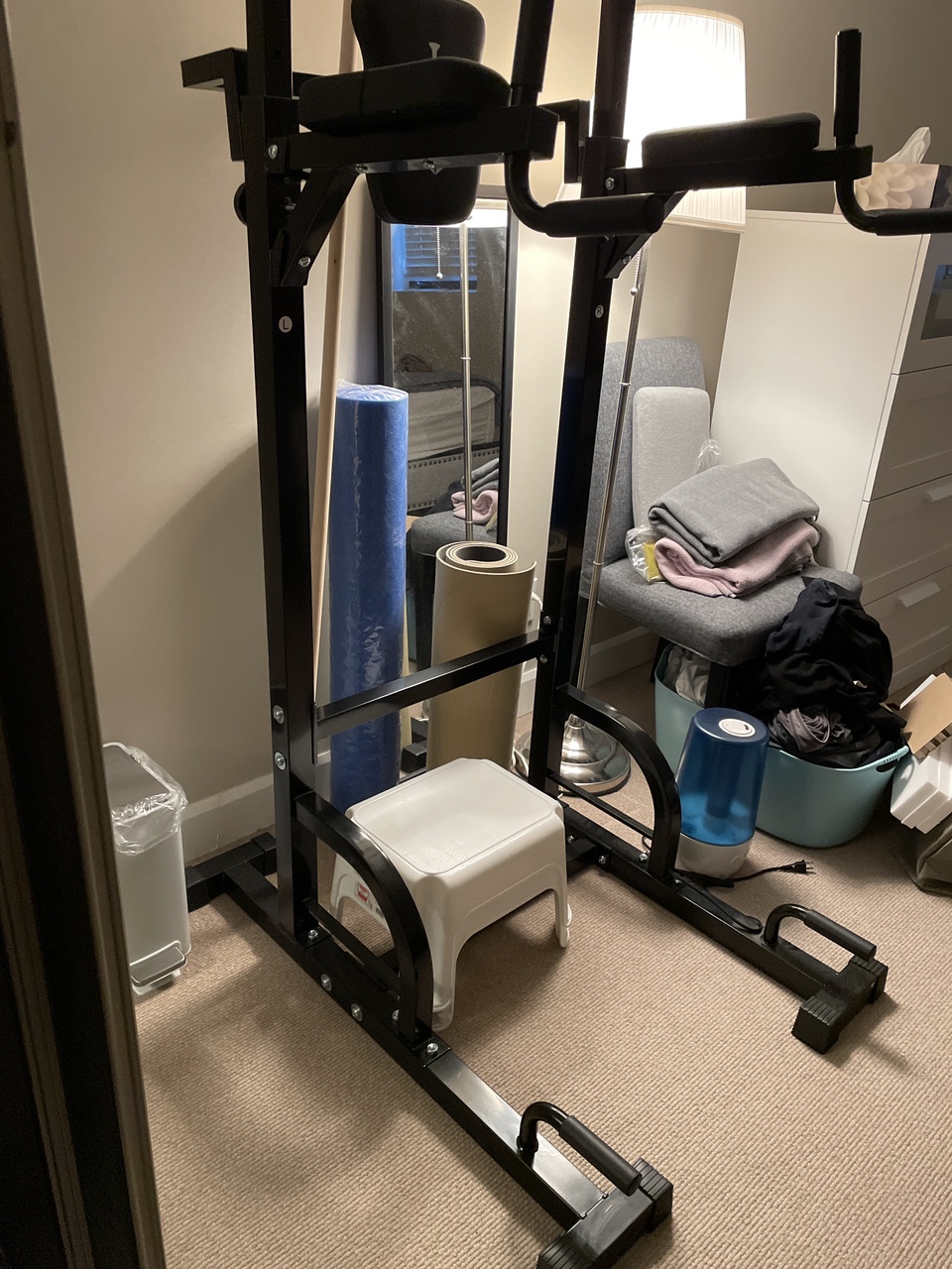 Pull-Up Bar Dip Station. - photo 2