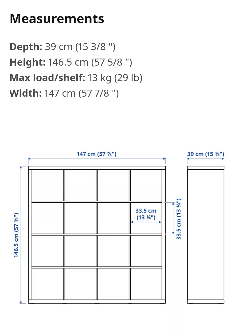 IKEA Kallax Shelving Unit image indicator(8)