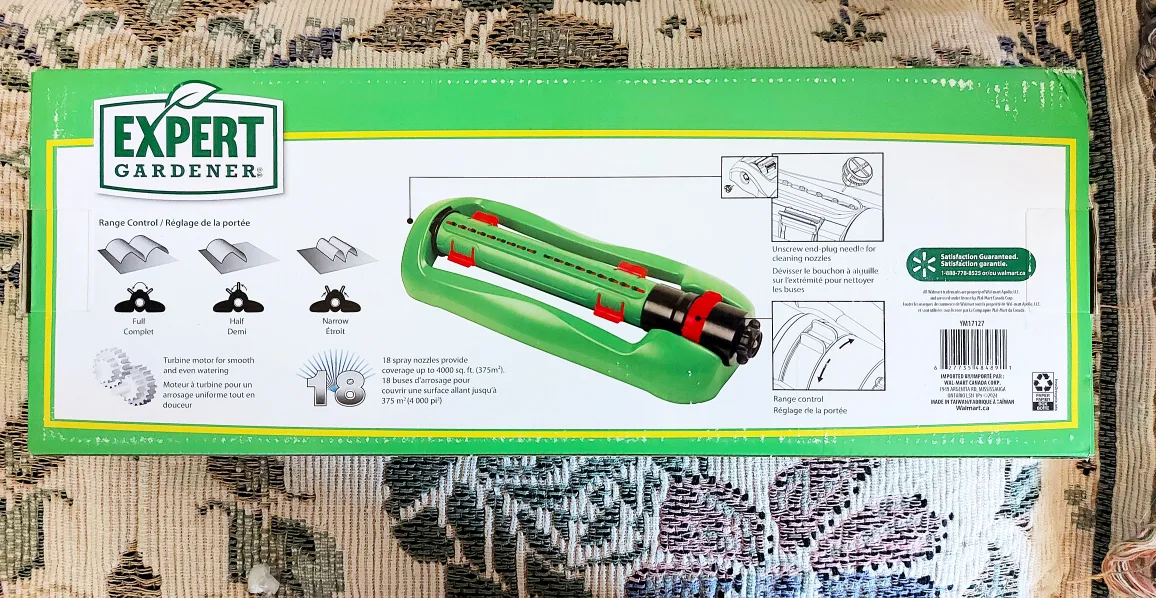 Expert Gardener Oscillating Sprinkler image indicator(3)
