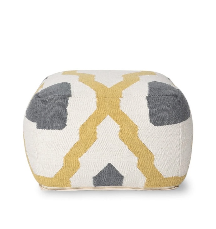 Style In Form Barcelona Pouf - Mustard Multi - photo 4