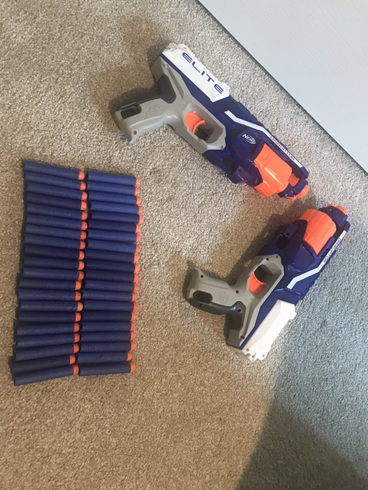 Nerf Elite Blaster with Darts