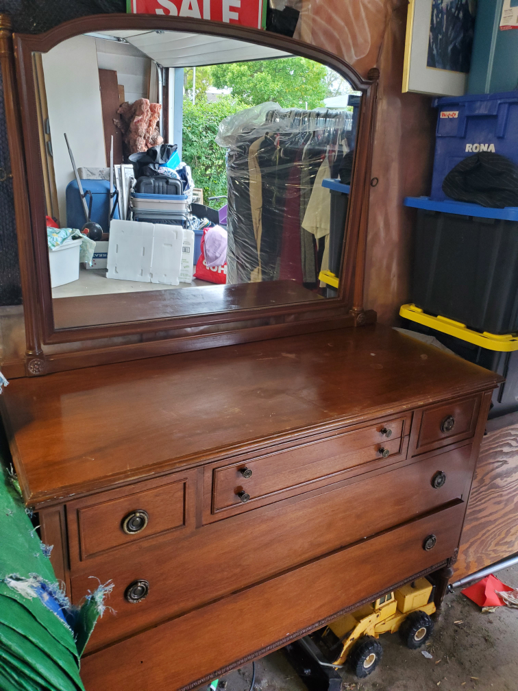 Vintage Wooden Dresser