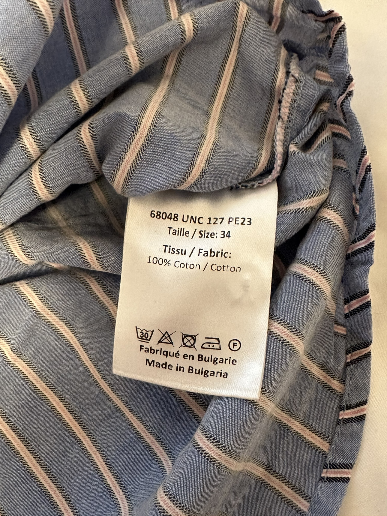 Longchamp Women’s Blue Round Neck Long Sleeve Blouse - photo 3