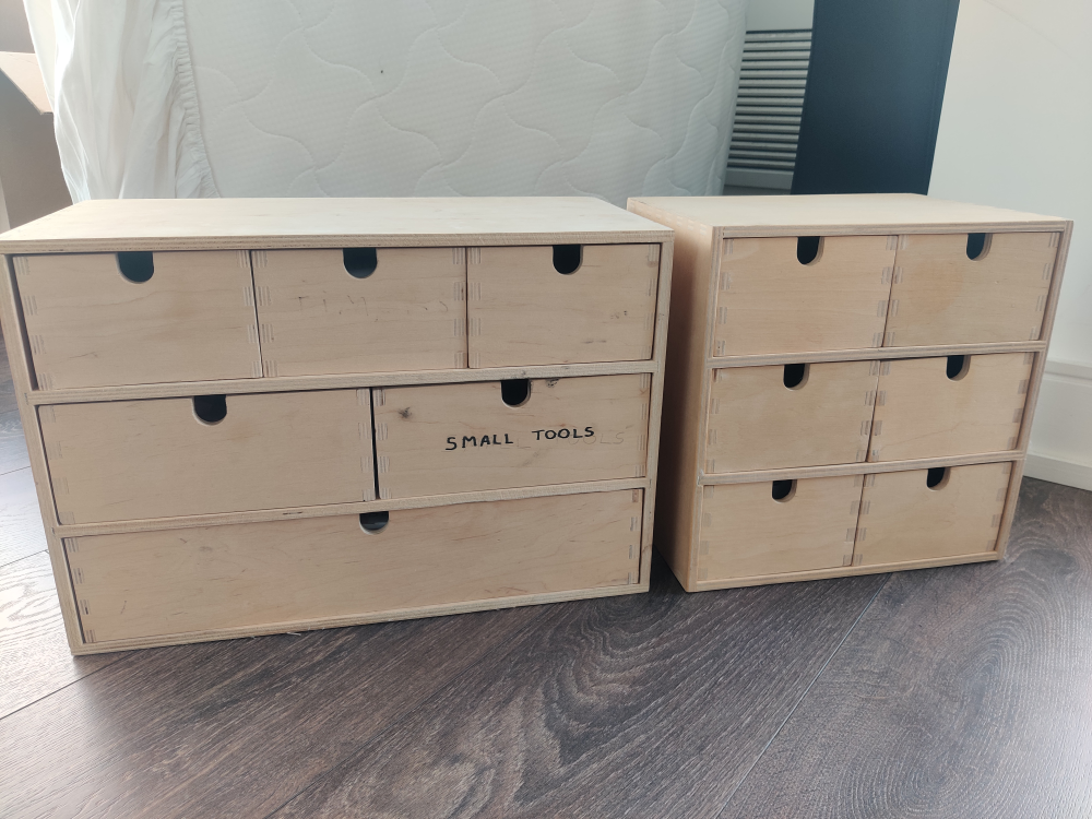 Wooden Drawer Set