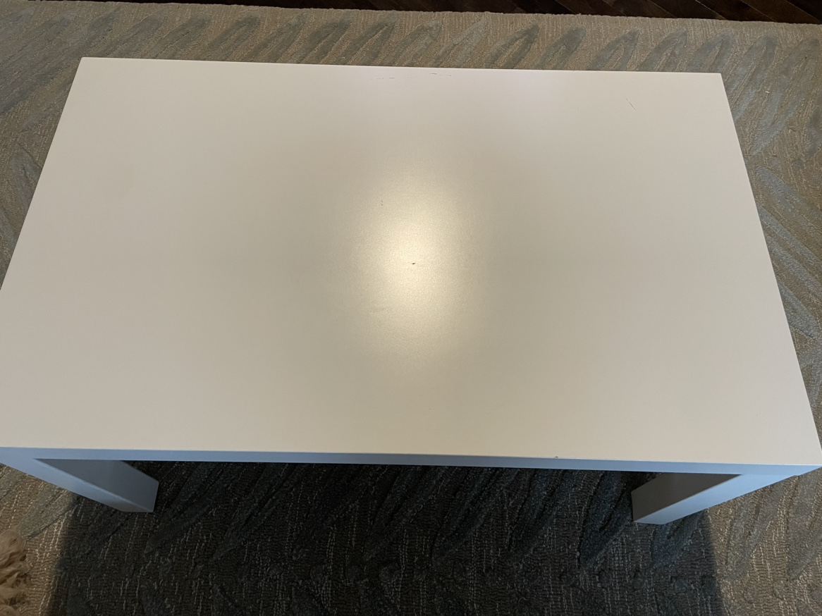 IKEA White Coffee Table - photo 2