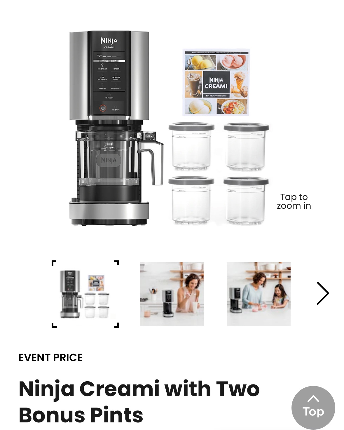 Ninja Creami NC301C Ice Cream Maker