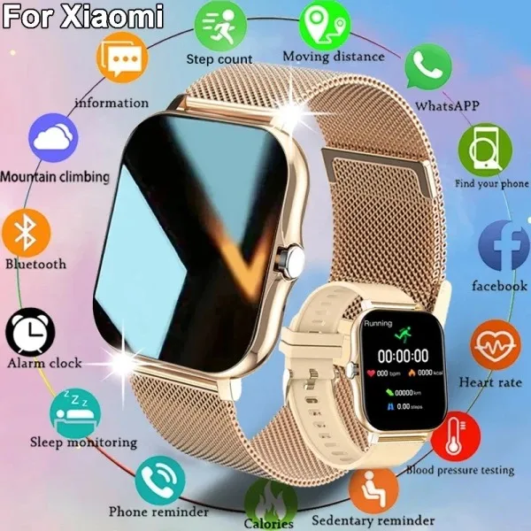 Smart Watch with BT Calling, 2 Straps, NEW image indicator(6)