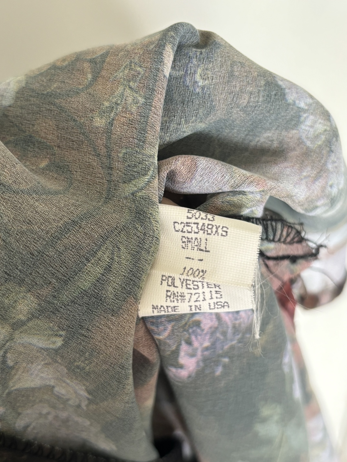 Floral Button-Up Long Sleeve Sheer Thin Shirt - photo 3