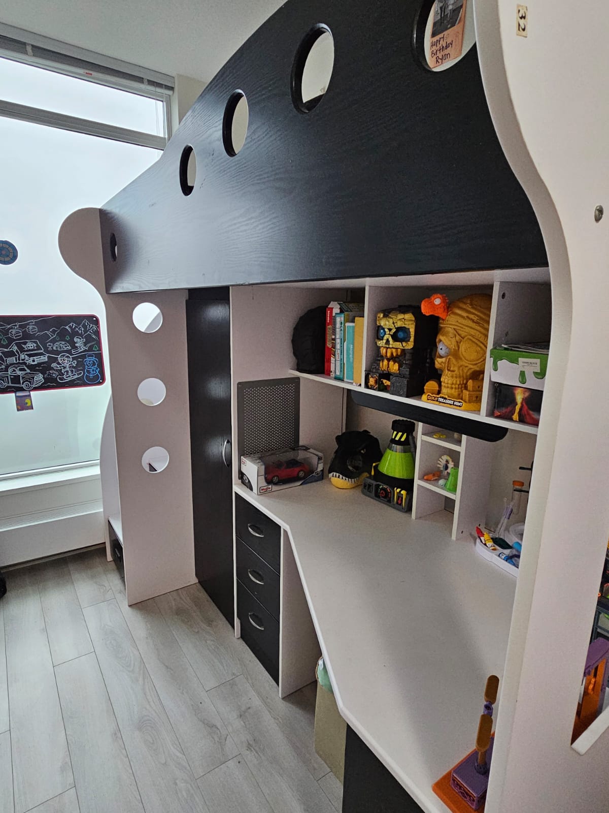NIKA Loft Bed With Desk And Storage - photo 4