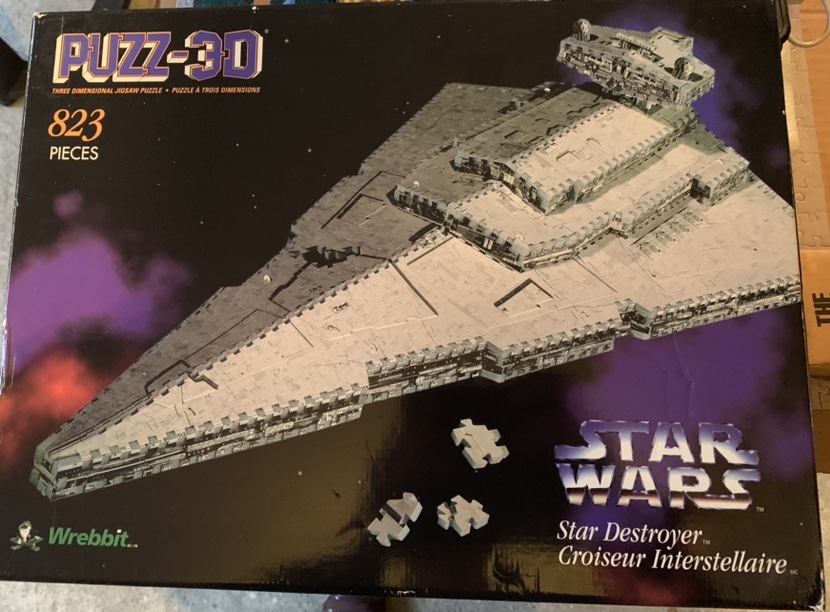 Stars wars destroyer 3D jigsaw puzzle 823 pc