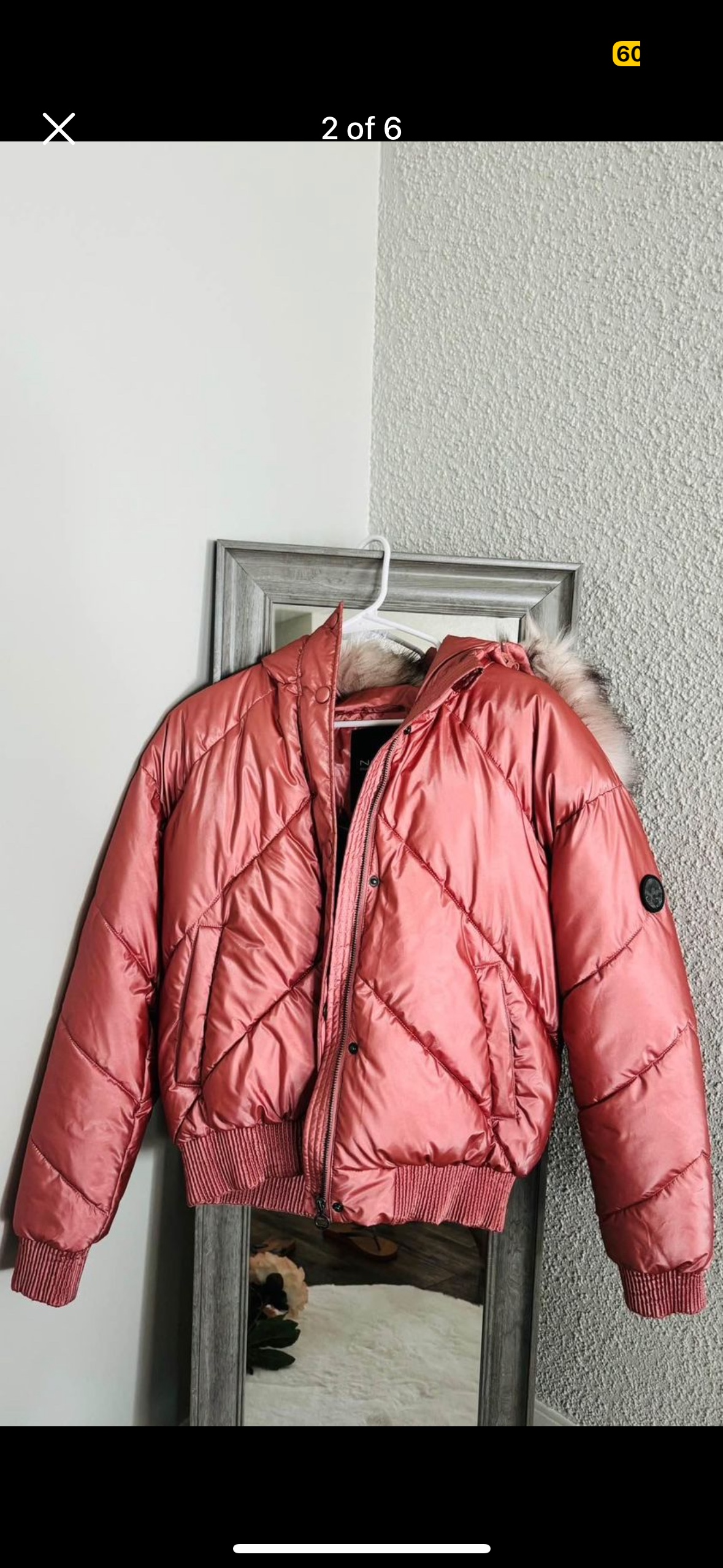 Noize Pink Puffer Jacket - photo 2