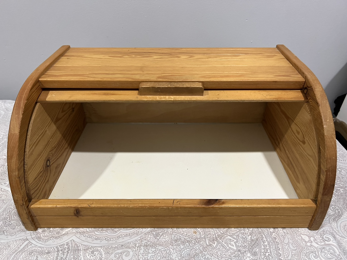 Wooden Bread Box - photo 2