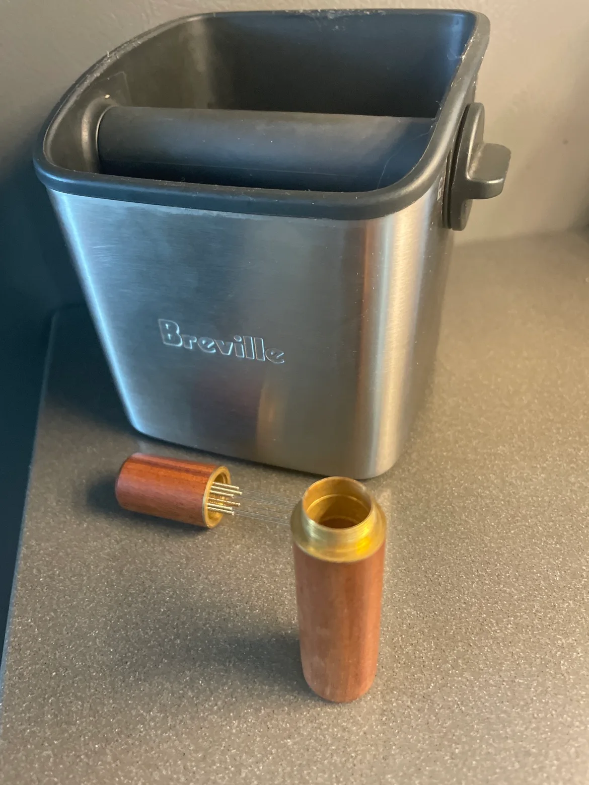 Breville espresso knock box and WDT tool thumbnail