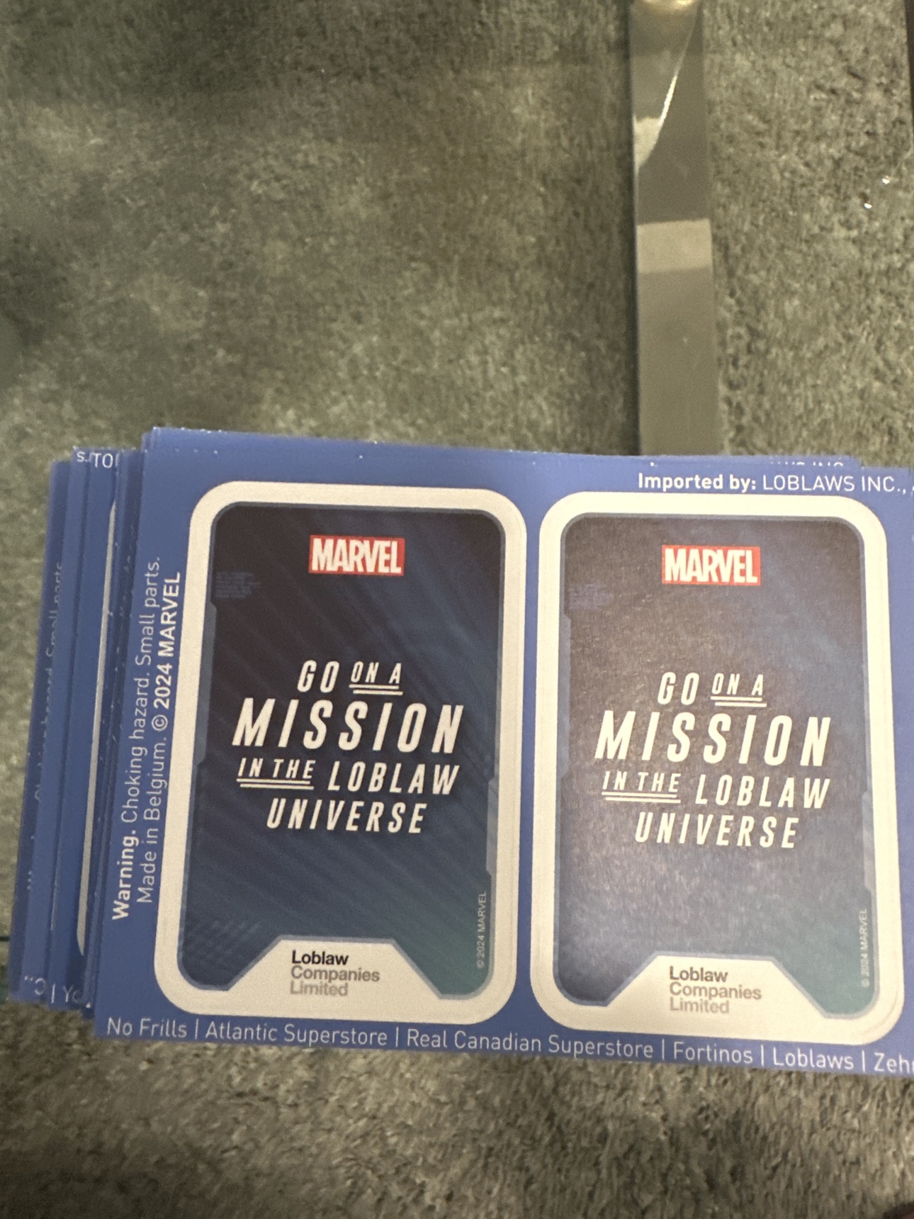 Marvel trading cards 178 in total