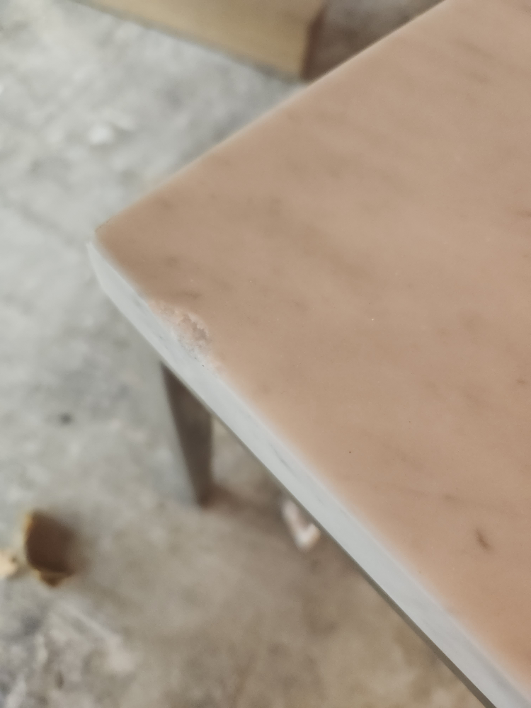 White Marble Coffee Table - photo 2