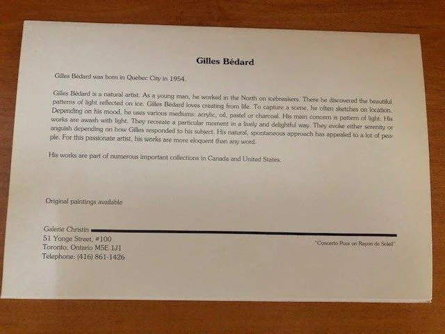 50 greeting cards by artist Gilles Bedard image indicator(2)