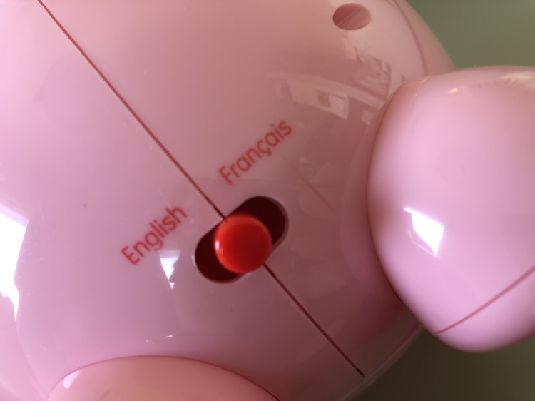Bilingual Piggy bank toy 🧡 - photo 3